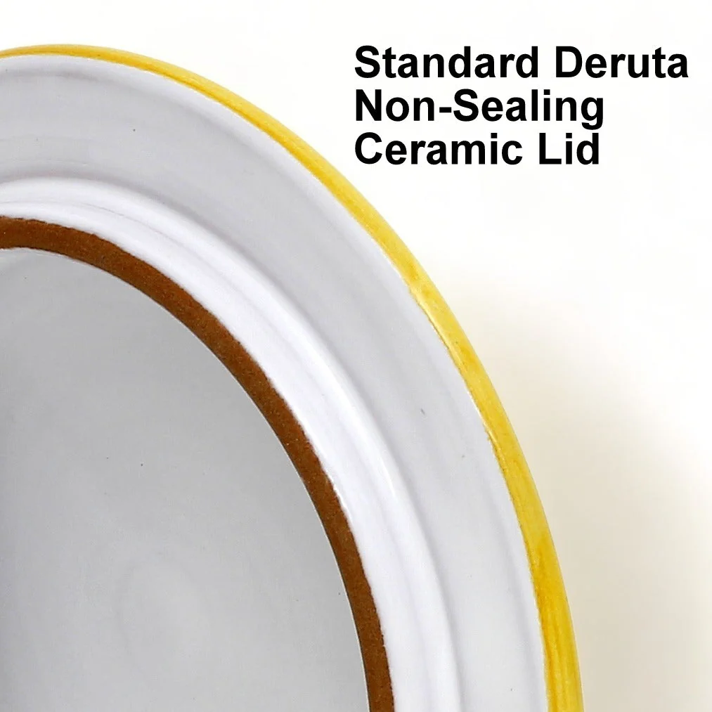 RICCO DERUTA DELUXE: Canister with Ceramic Lid - 'ZUCCHERO' (Sugar) - Image 7