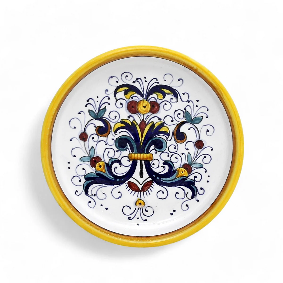 RICCO DERUTA DELUXE: Deruta Wine Coaster/Dipping Bowl - Image 3