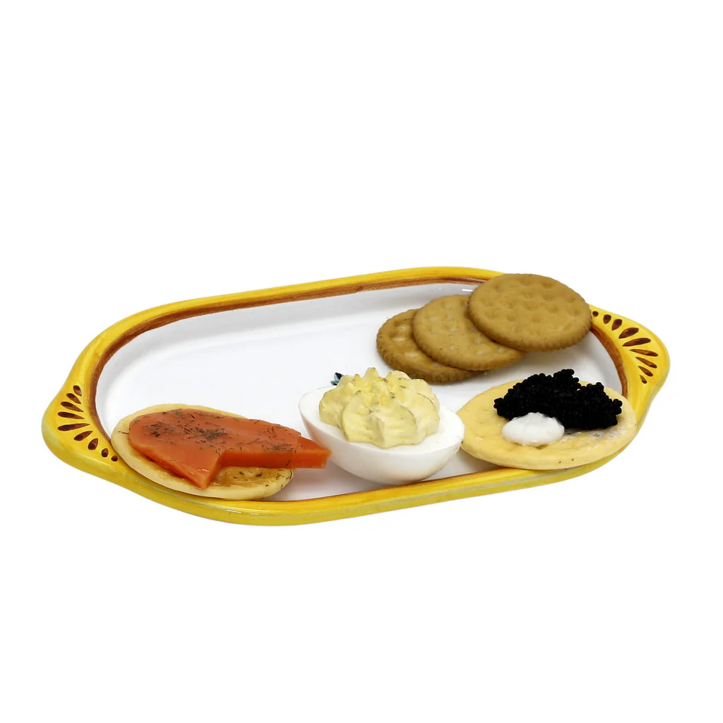 RICCO DERUTA DELUXE: Oval/Oblong Small Tray - Image 5