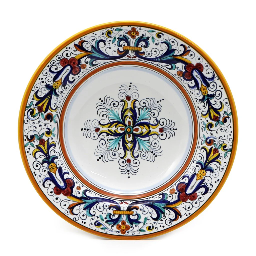 RICCO DERUTA DELUXE: Pasta/Soup Rimmed Bowl Plate - Image 3