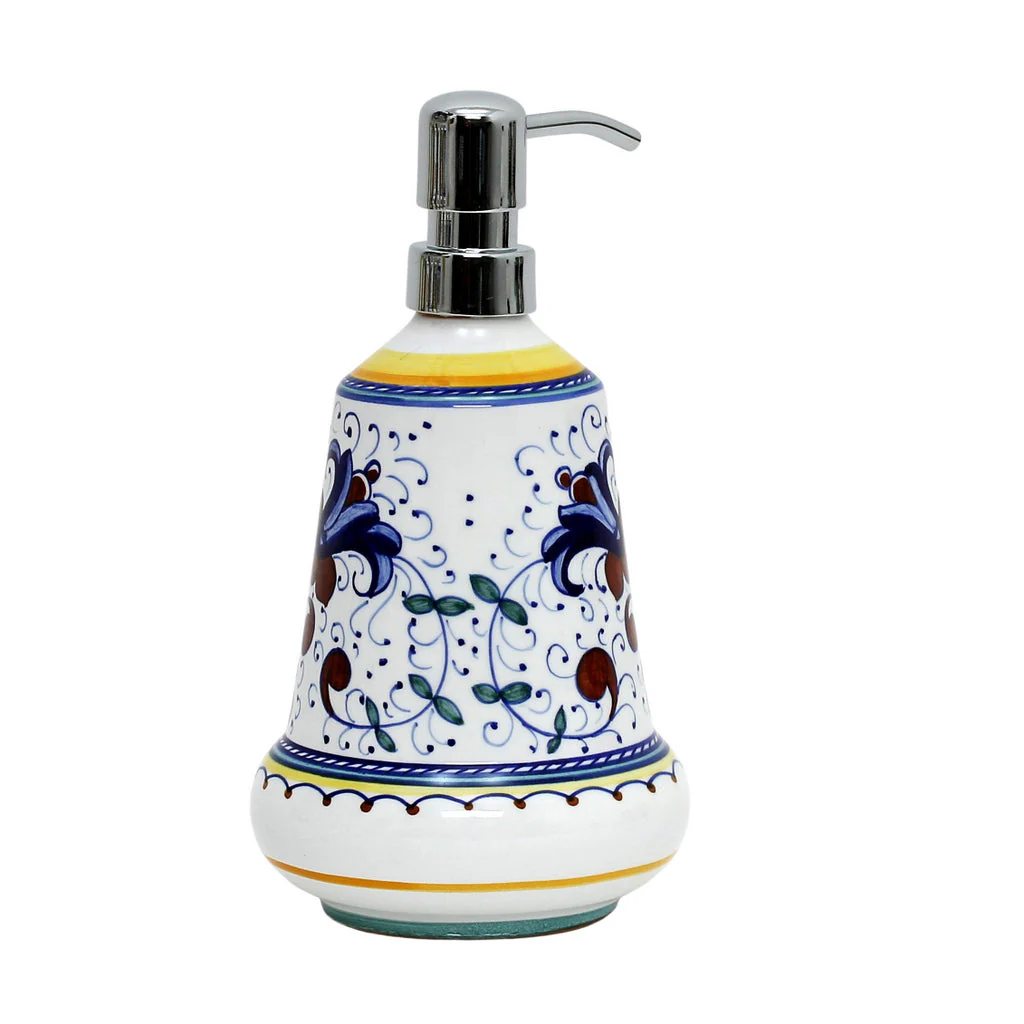 RICCO DERUTA CLASSICO: Liquid Soap/Lotion Dispenser with Chrome Pump (Medium 20 OZ) - Image 3