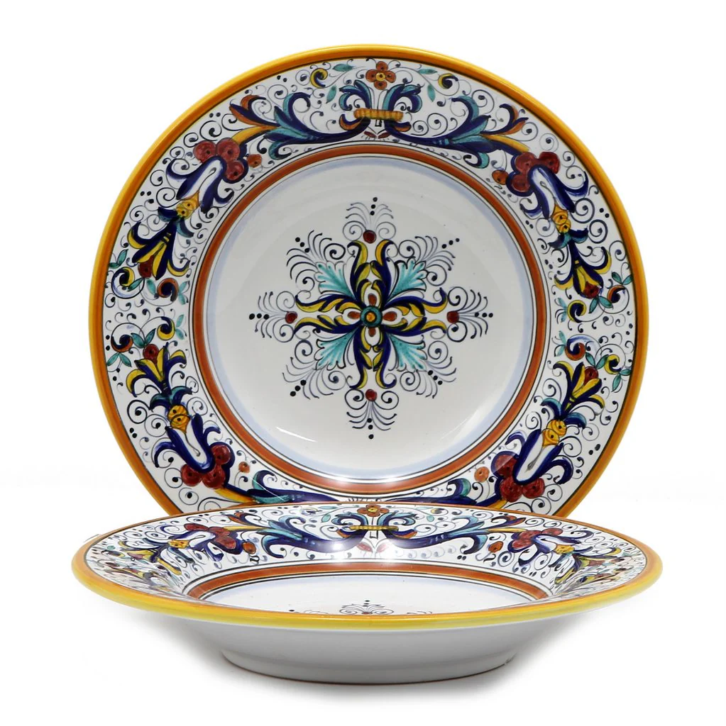 RICCO DERUTA DELUXE: Rim Pasta Soup plate