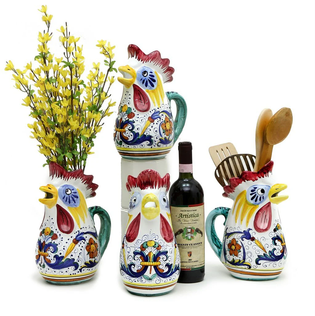 RICCO DERUTA DELUXE: Rooster of Fortune multi use pitcher - Image 4