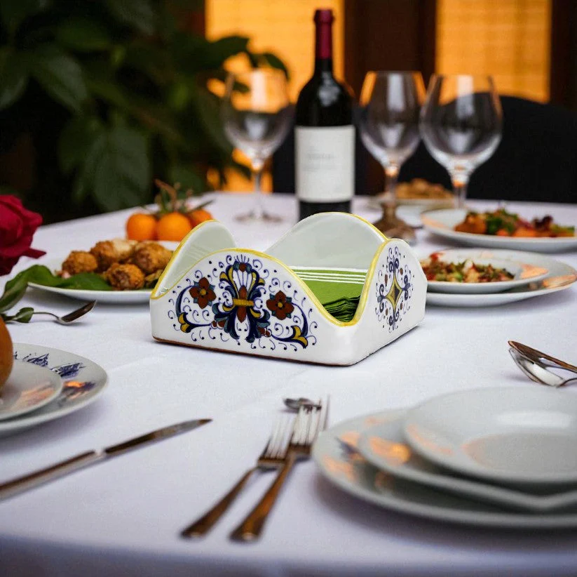 RICCO DERUTA CLASSICO: Square Napkins Holder (For Luncheon Size napkins 6.5"x6.5") - Image 2