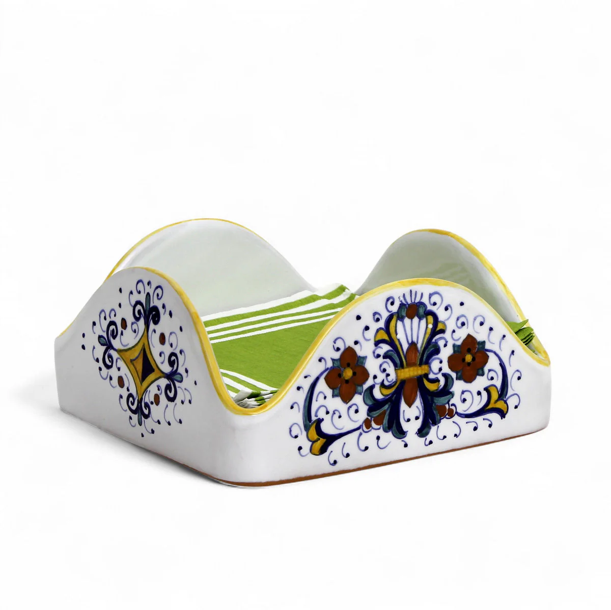 RICCO DERUTA CLASSICO: Square Napkins Holder (For Luncheon Size napkins 6.5"x6.5") - Image 3