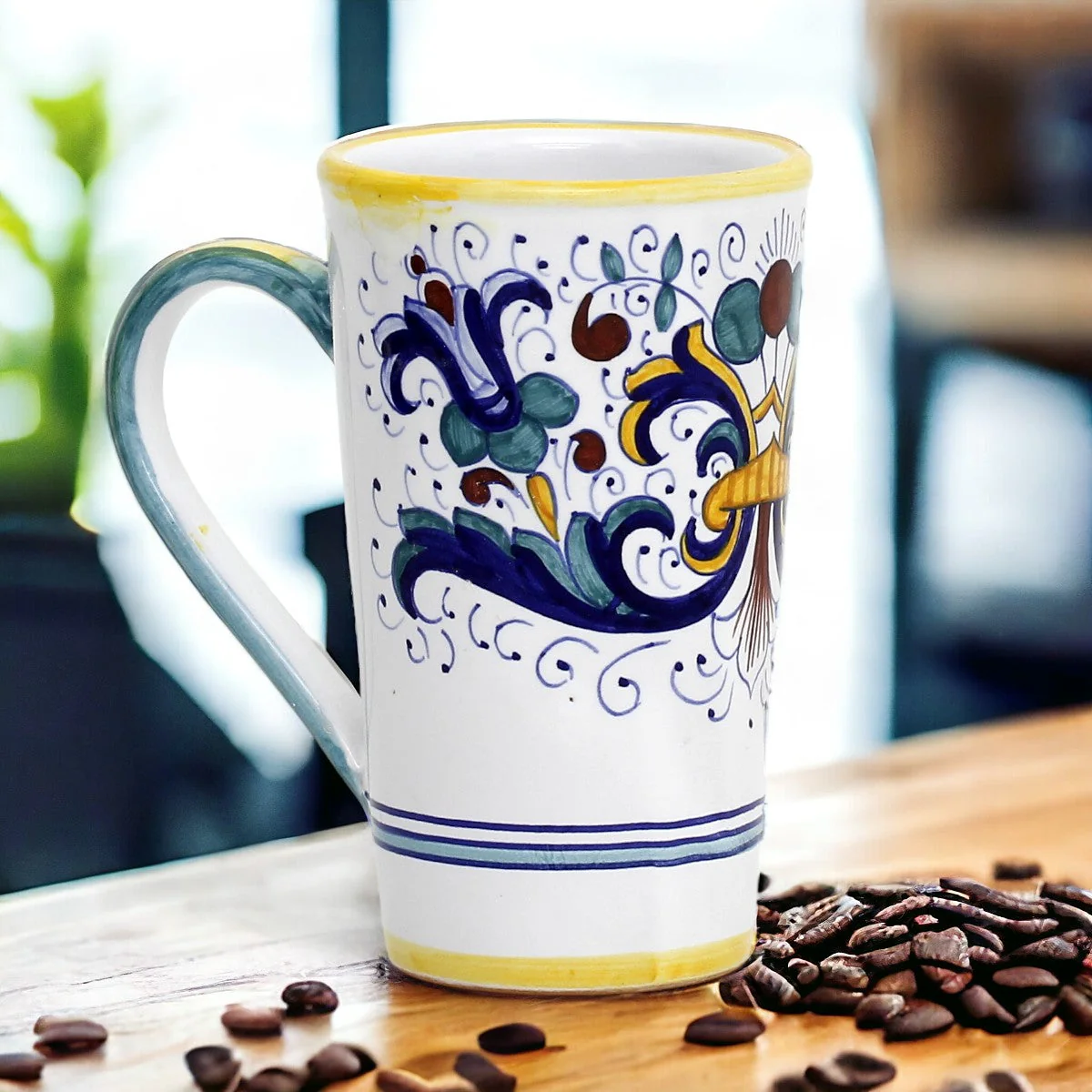 RICCO DERUTA CLASSICO: Tall Latte Mug with handle (16 Oz.) - Image 3