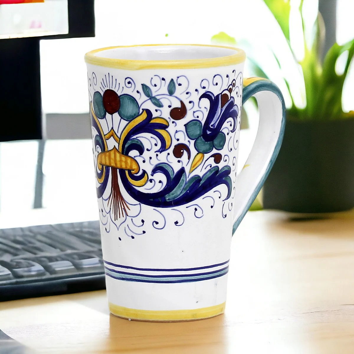 RICCO DERUTA CLASSICO: Tall Latte Mug with handle (16 Oz.) - Image 5
