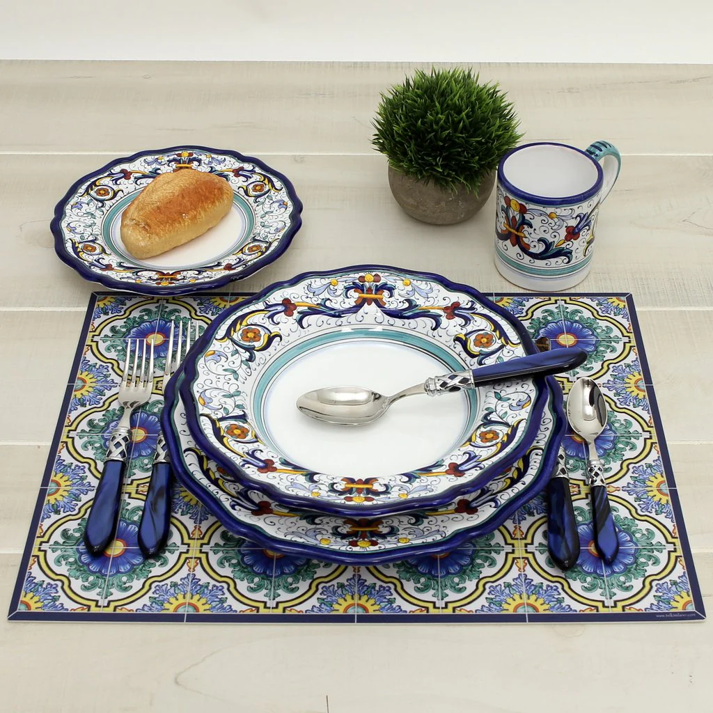 VECCHIA DERUTA: Charger Buffet Platter - Image 4