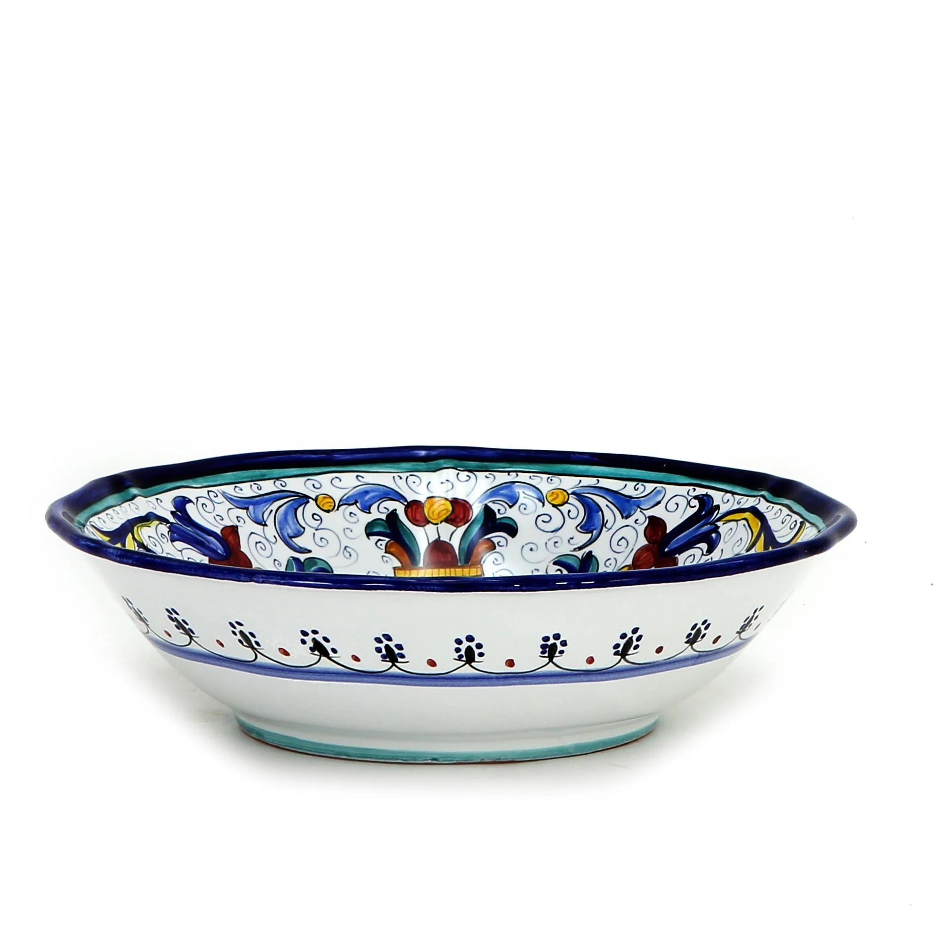 VECCHIA DERUTA: Salad Bowl (Medium 10" Diam.) [R] - Image 3